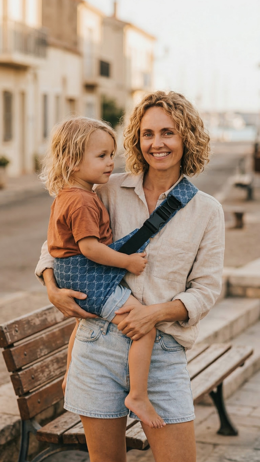 Toddler Carrier Cowboy Blue