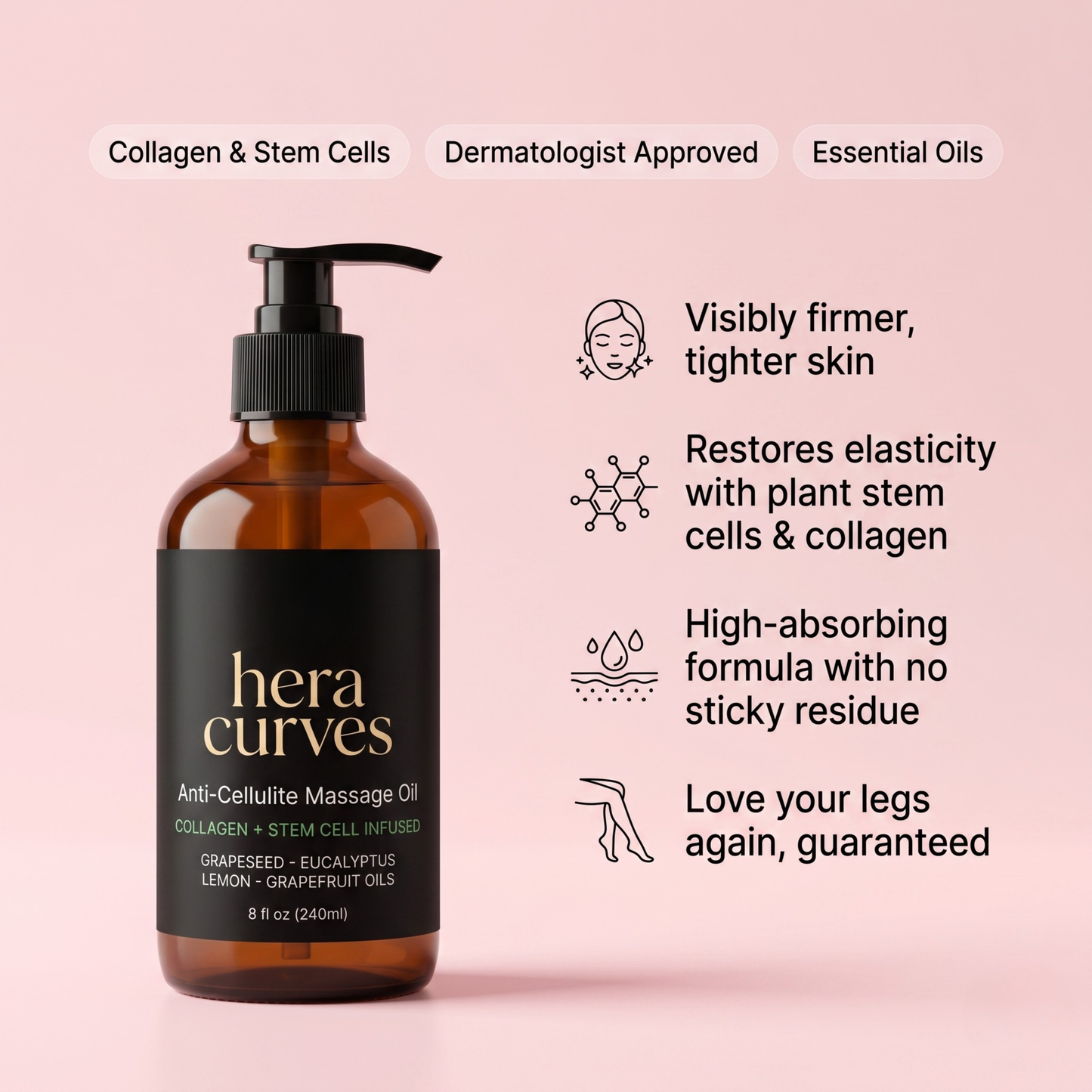 Hera Anti Cellulite Massage Oil