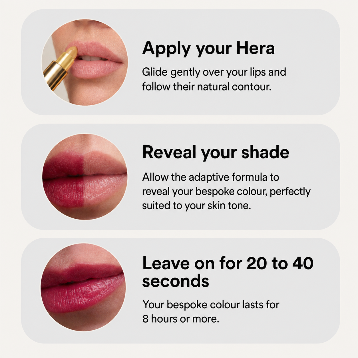 Hera™ pH-Activated Lipstick