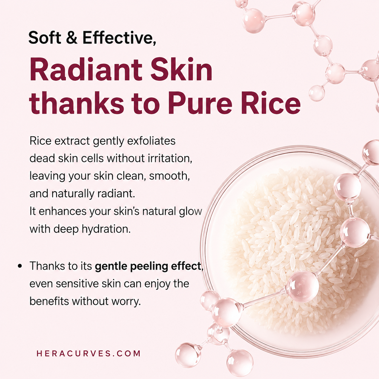 Hera Rice Peel Shot - Clears Pores & Smooths Skin