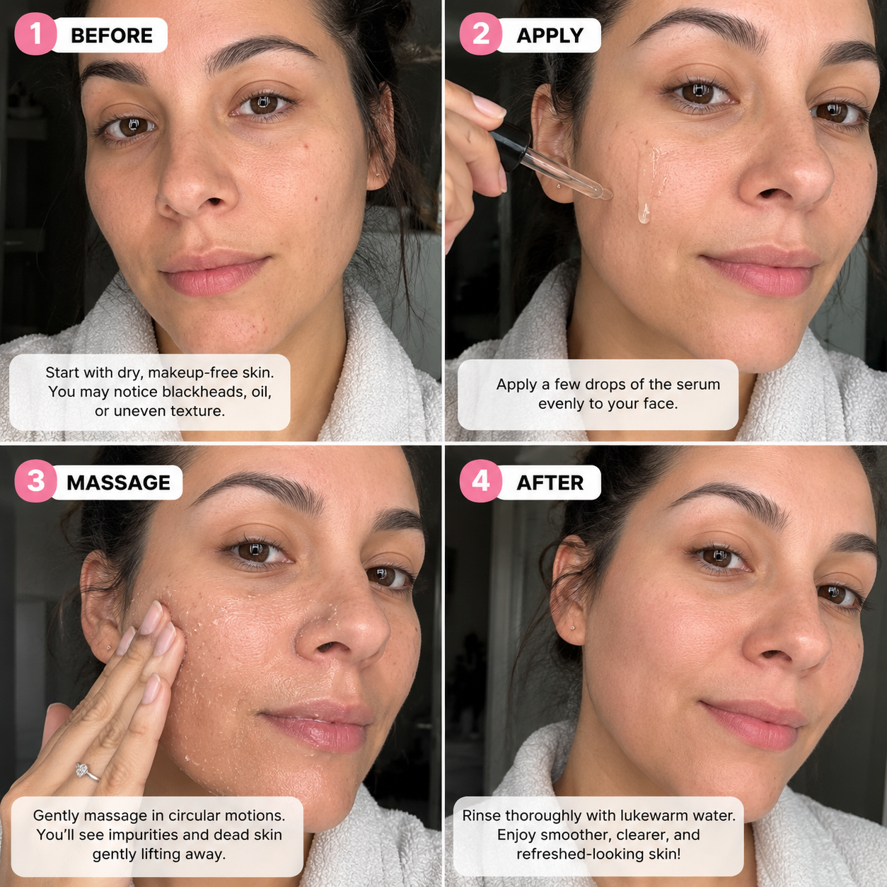 Hera Rice Peel Shot - Clears Pores & Smooths Skin