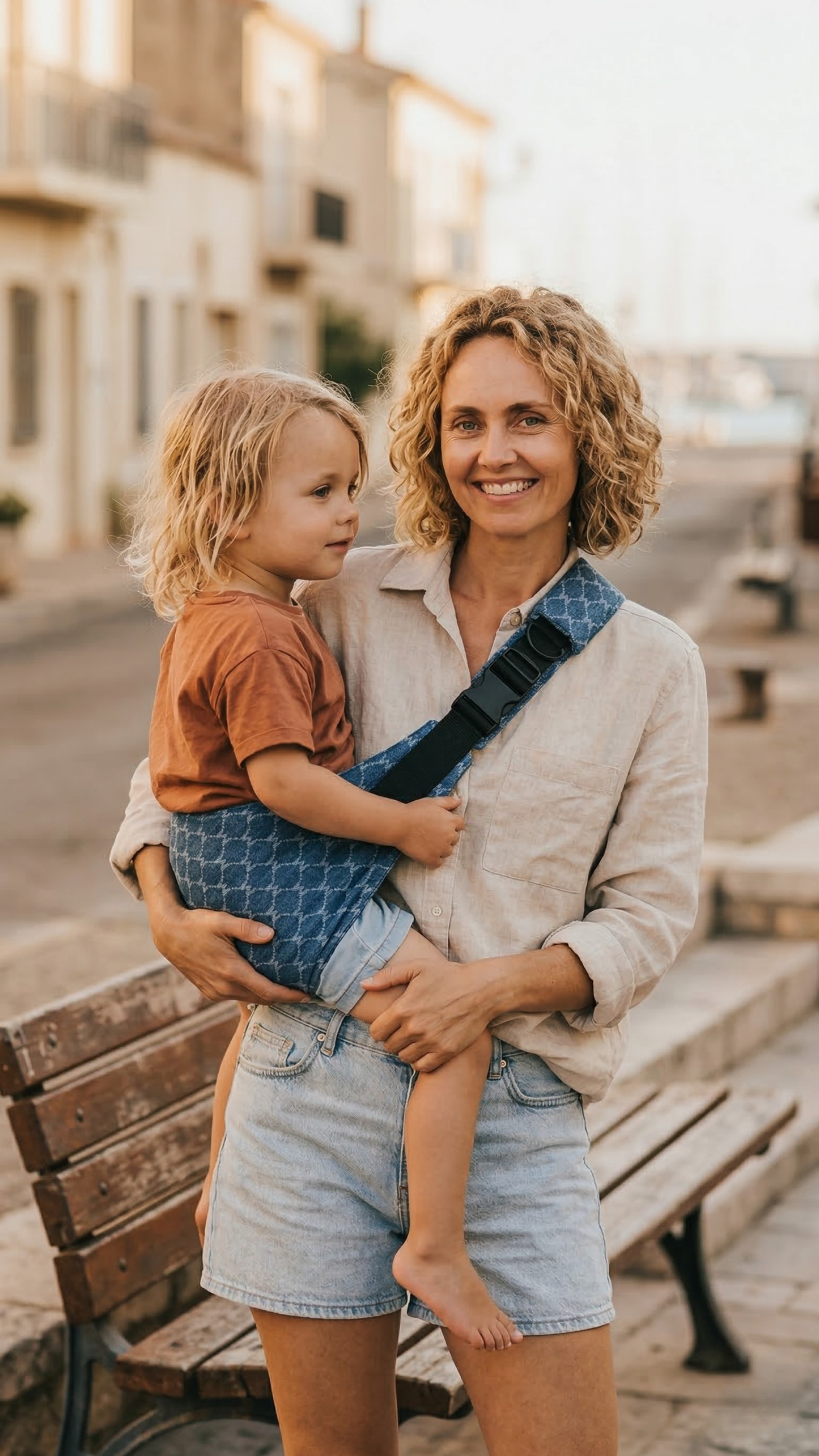 Toddler Carrier Cowboy Blue