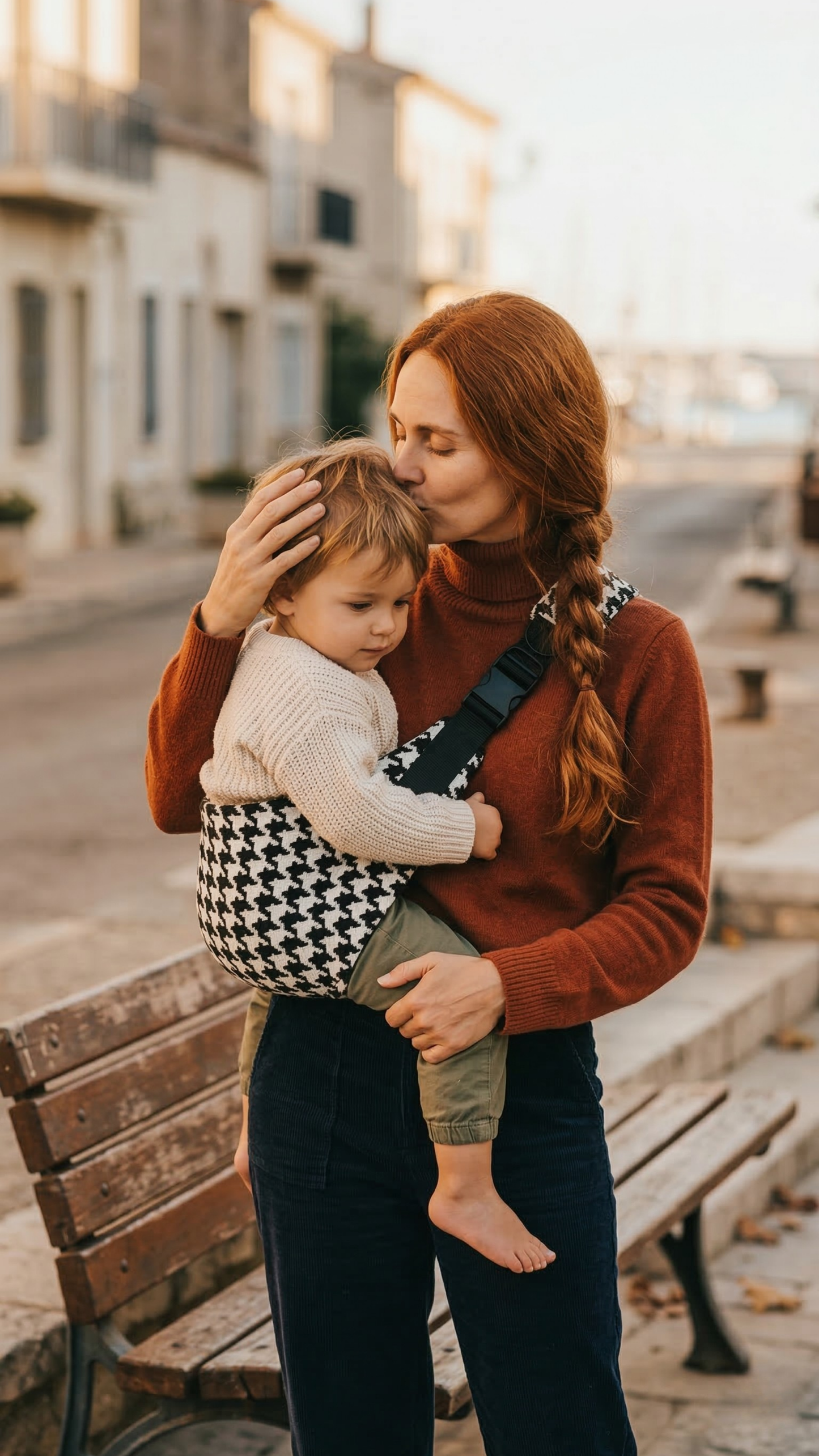Toddler Carrier Houndstooth