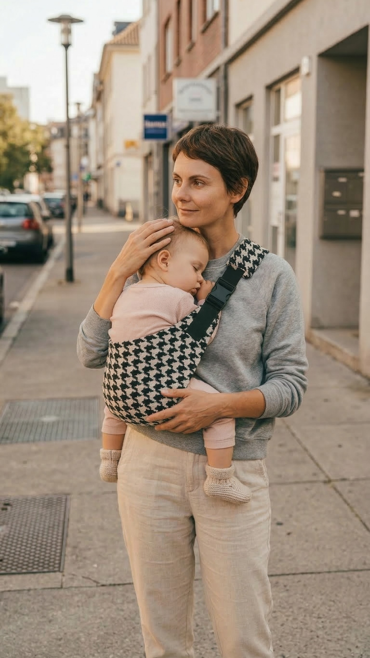 Toddler Carrier Houndstooth